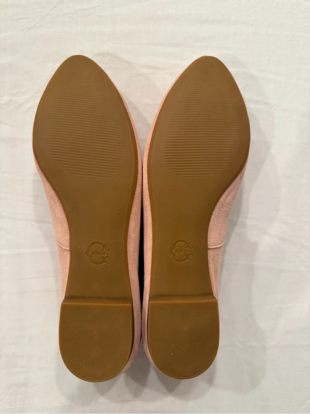 C. Wonder pink suede